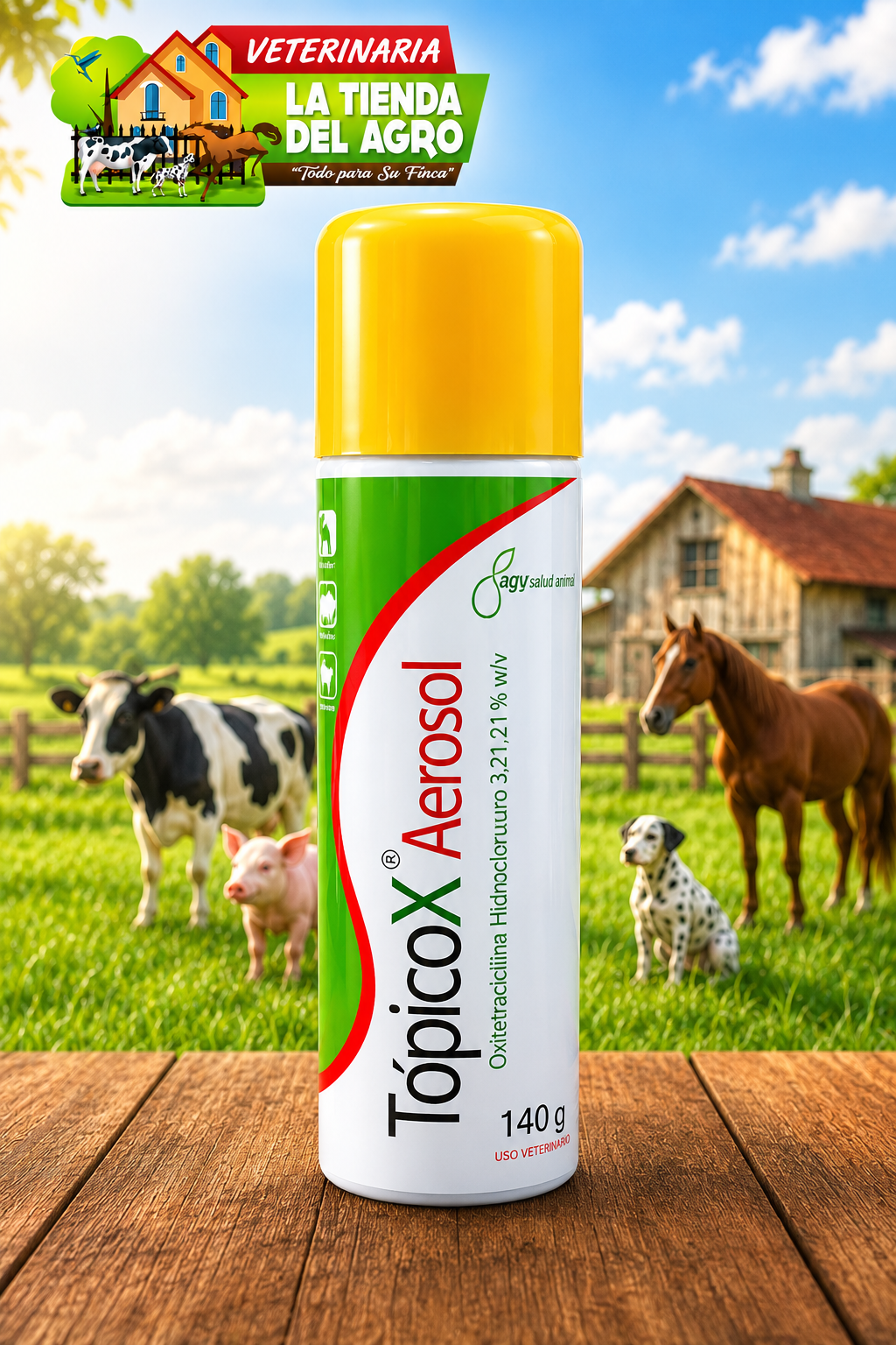TROPICOX AEROSOL 